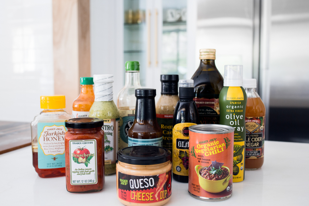 Assorted grocery products