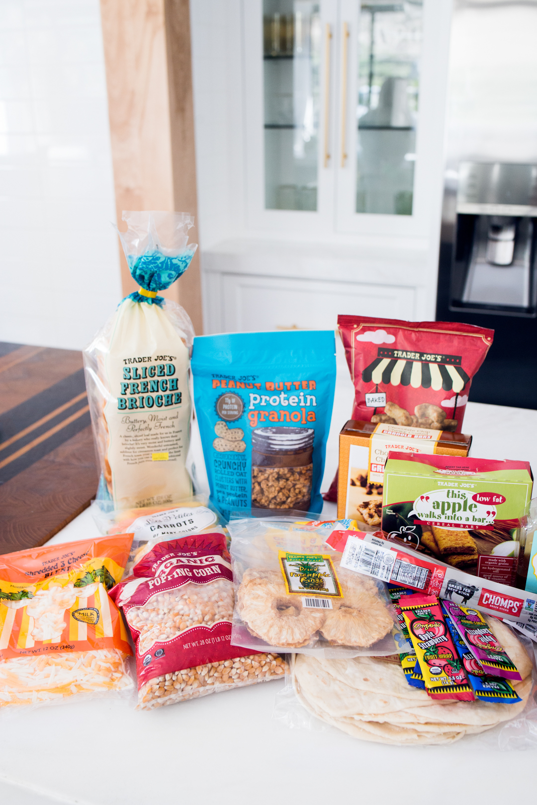 Variety of pantry products