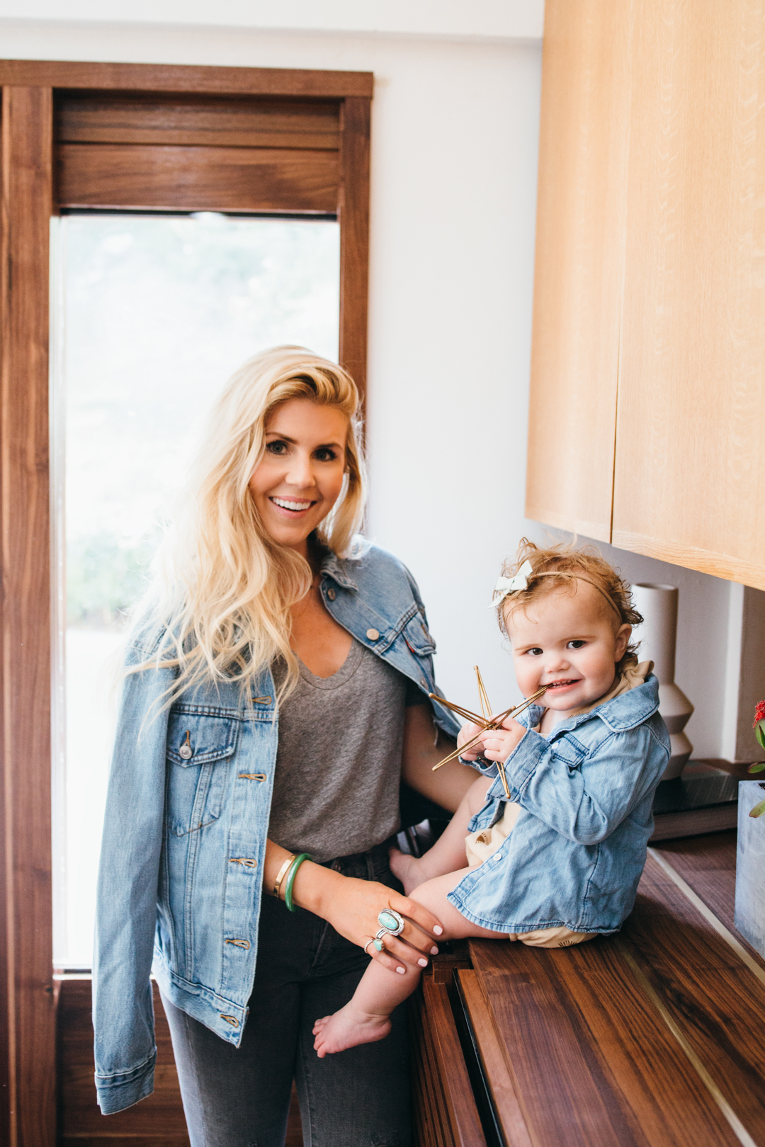 lisa and ozzy allen in levi's with room and board | What's Selling Fast