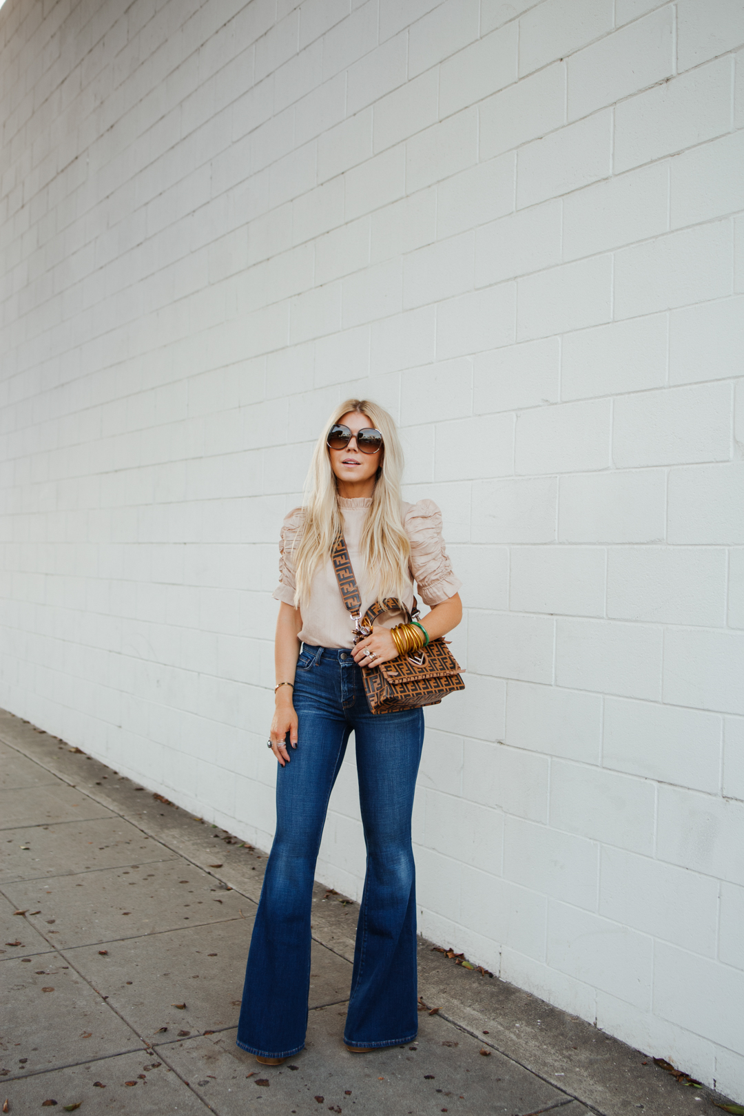 Flare Denim Jeans  How to style flare jeans, How to style flares