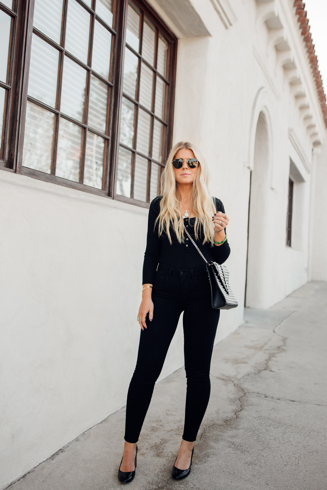 How I Wear Basic Black Pumps by Lisa Allen | Salty Lashes