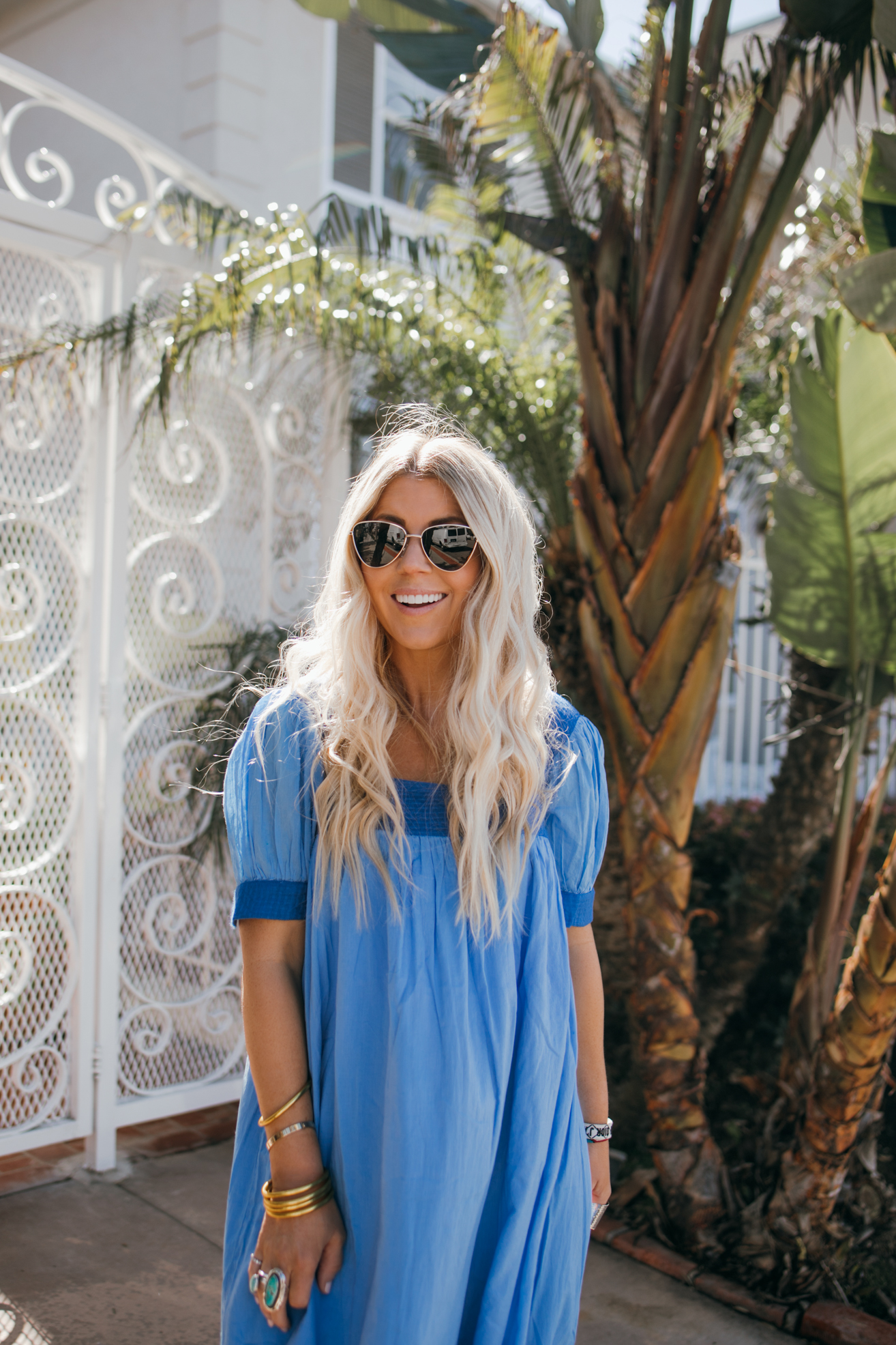 Urban Outfitters Sale | Dress in a vibrant blue color
