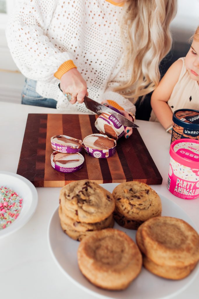 Easiest Ice Cream Sandwich Hack with Yasso Salty Lashes