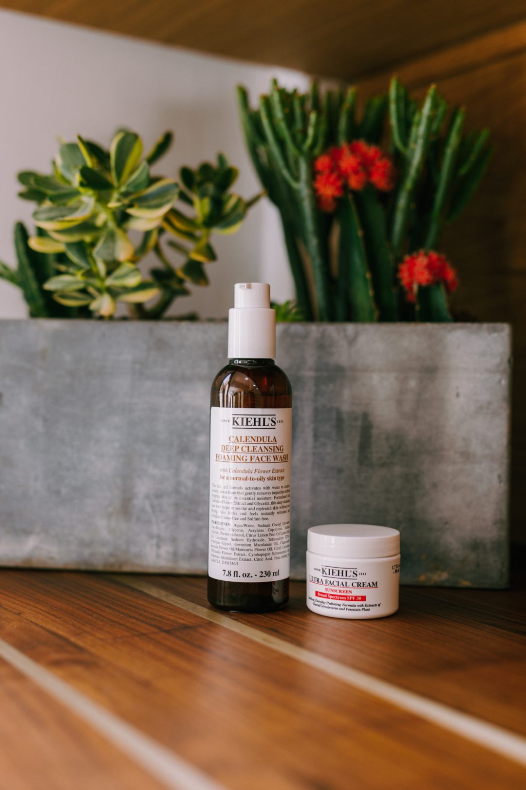 Kiehl's Skincare Products for Summer Salty Lashes