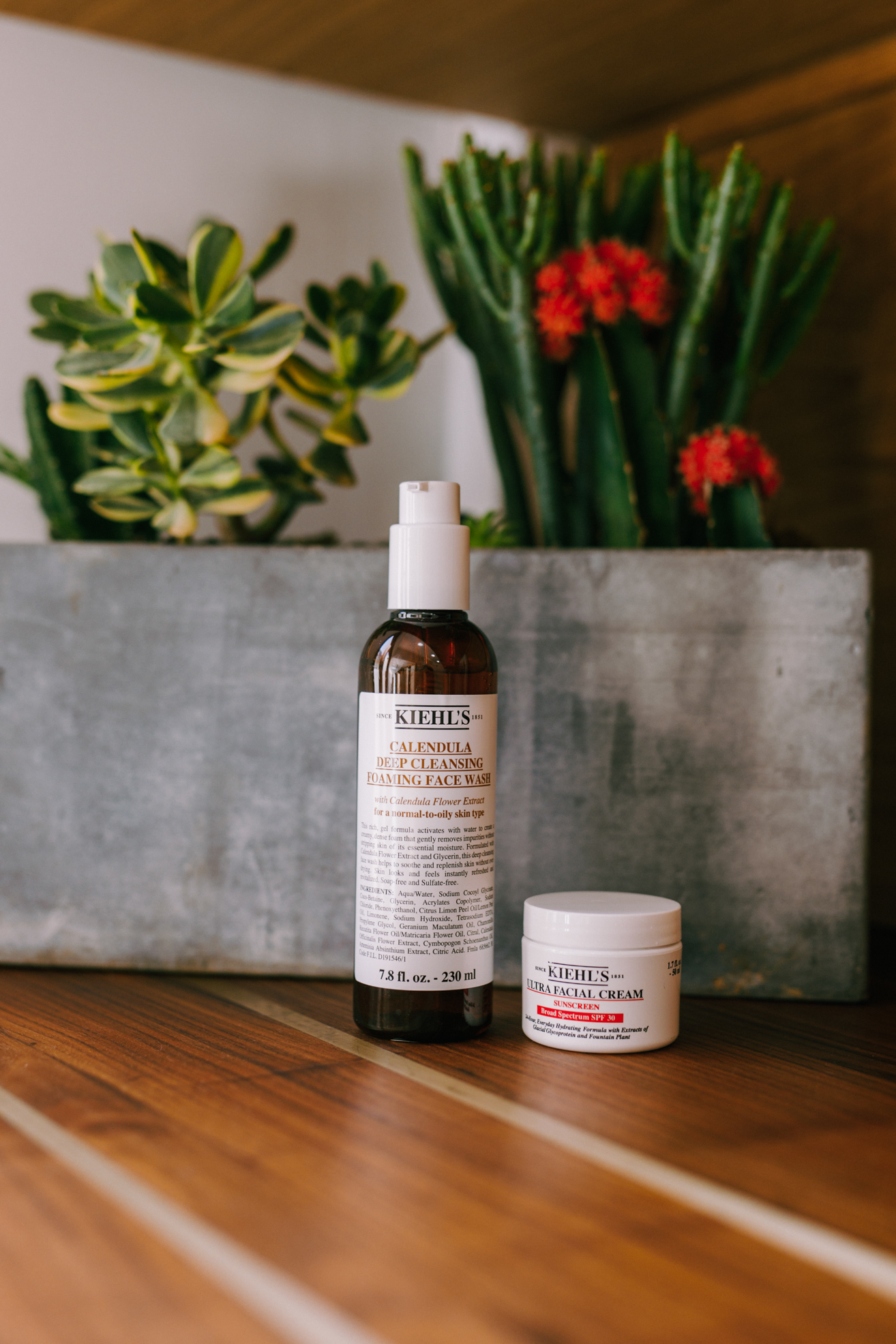 Kiehl's Skincare Products for Summer Salty Lashes