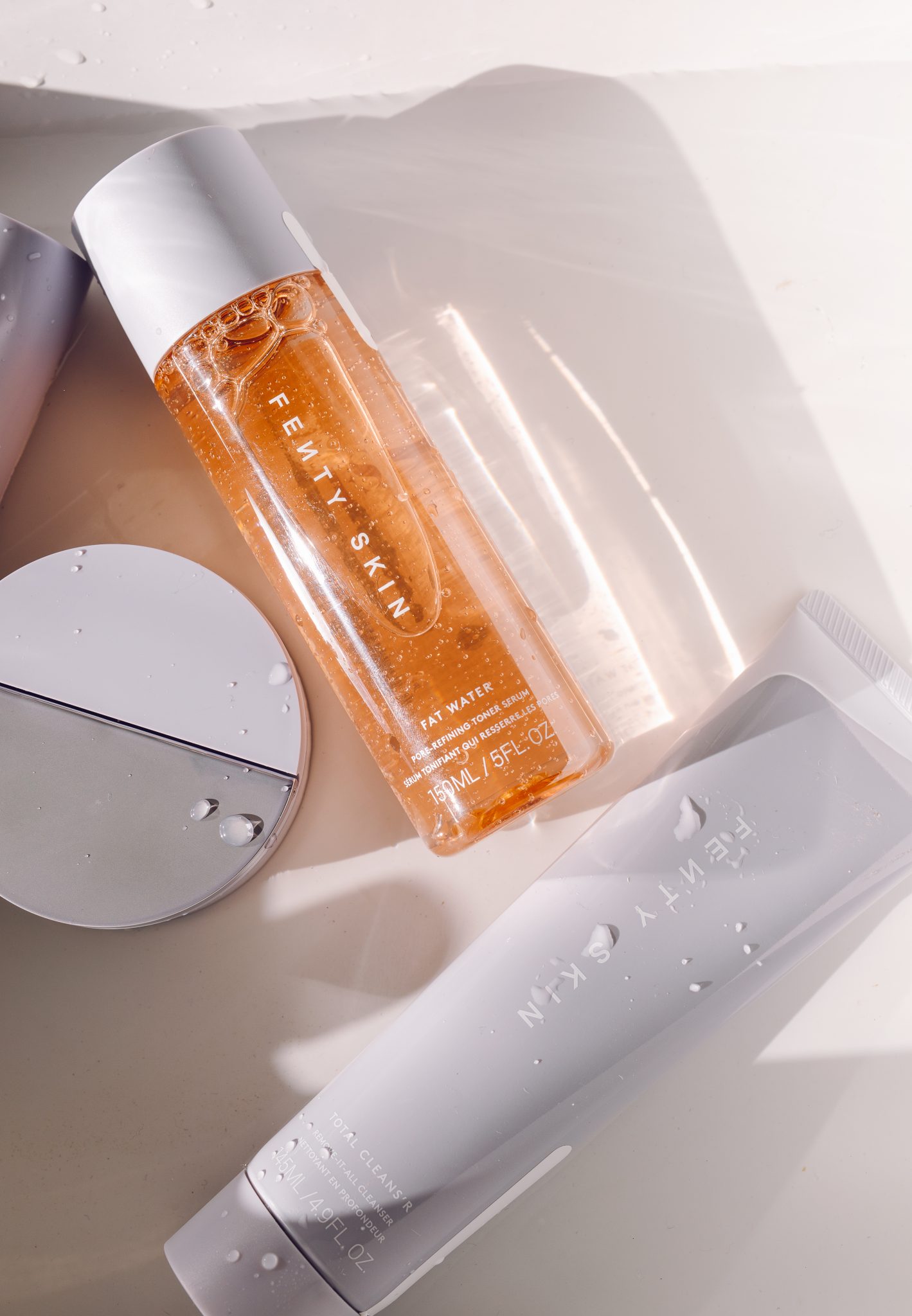  Fenty Skin Start'r Set: Total Cleans'r, Fat Water