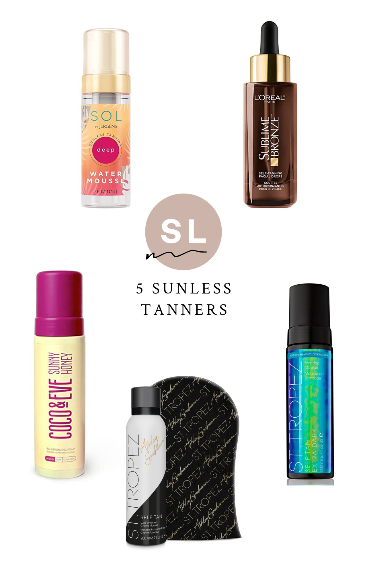 5 Sunless Tanners for Summer