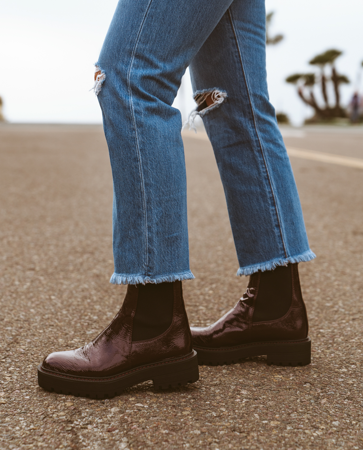 boots and ankle jeans