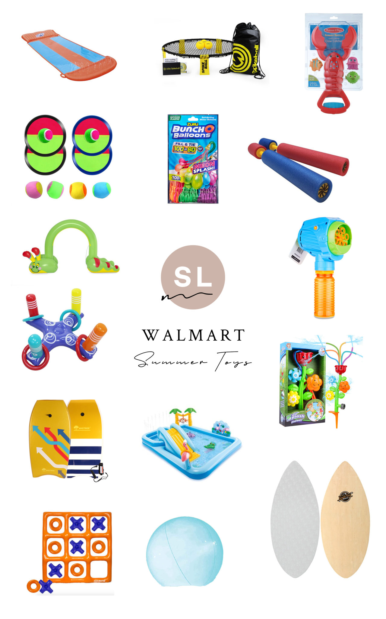 Summer Toys with Walmart