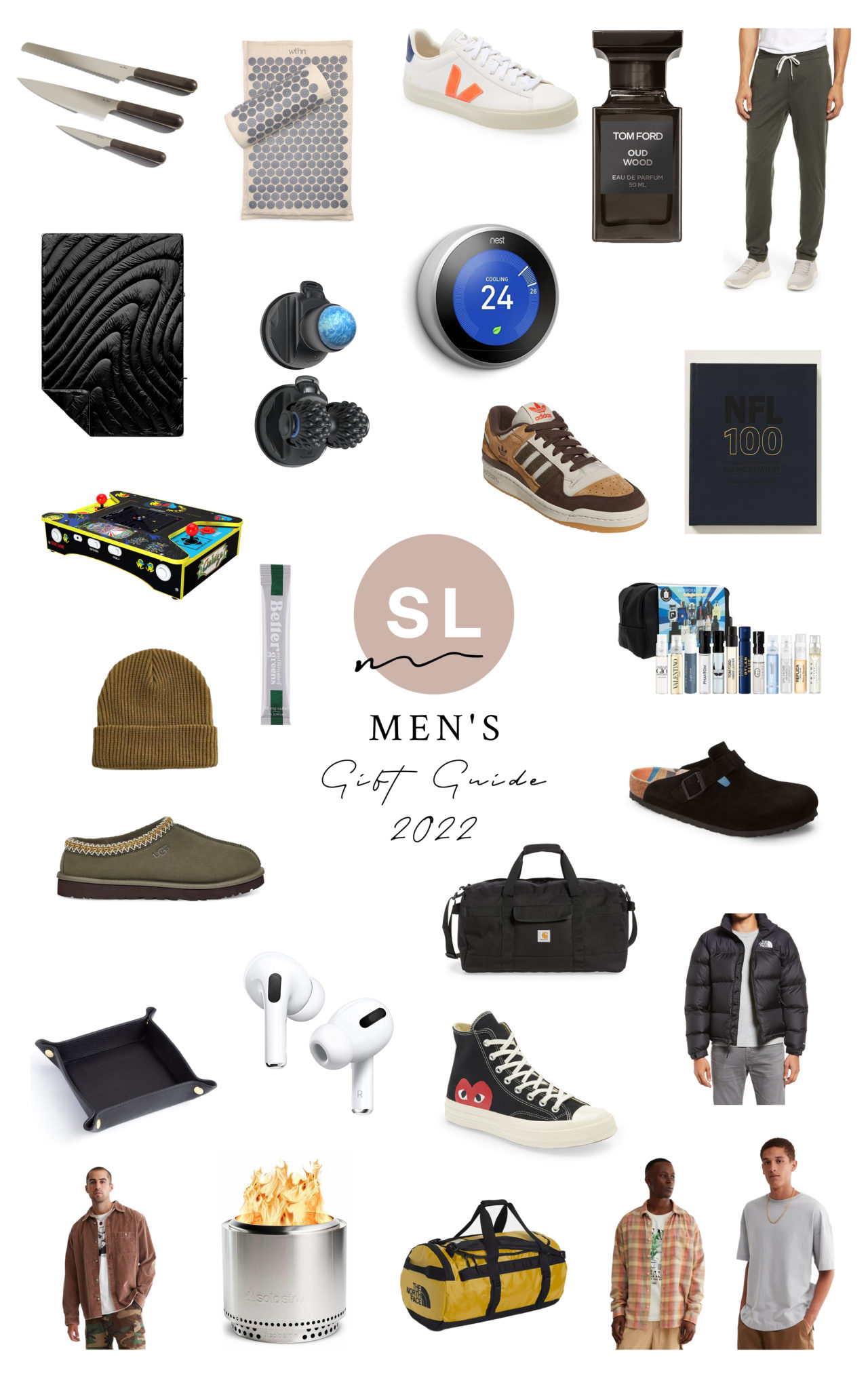 collage of Holiday Gift Guide MEN
