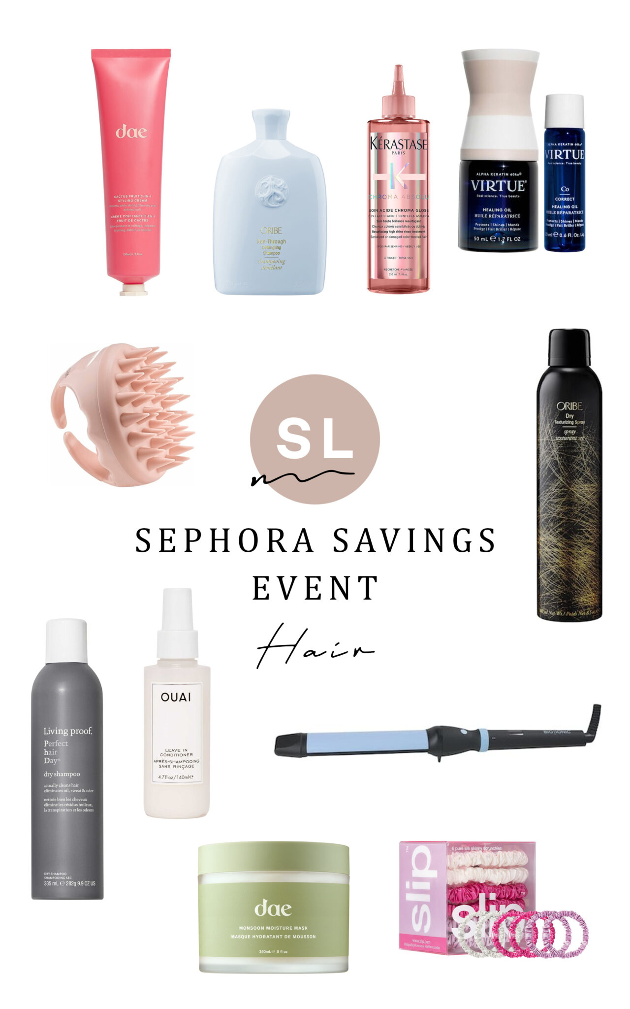 hair care products from Sephora Savings Event
