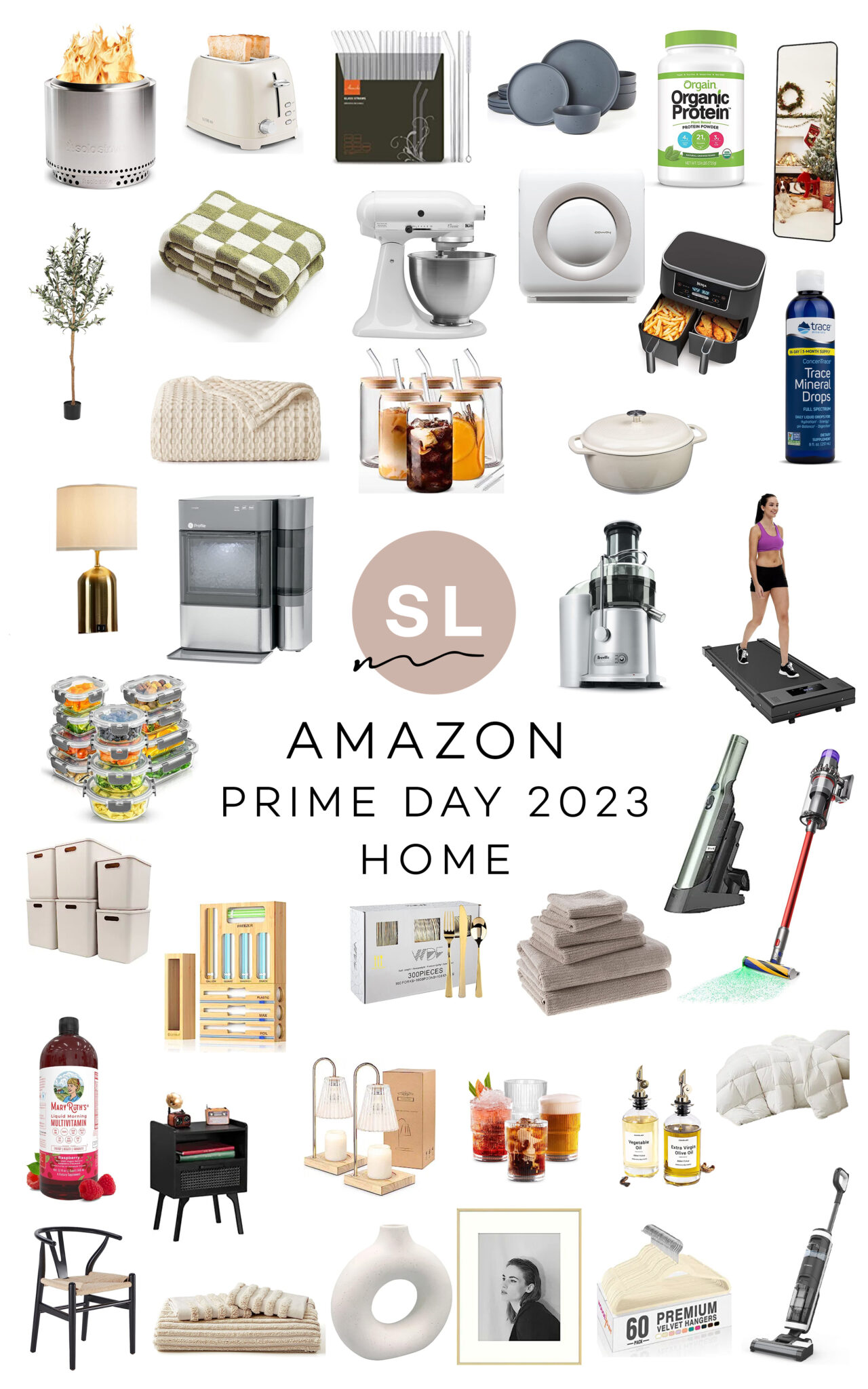 collage of the Best home products of Amazon Prime Day 2023