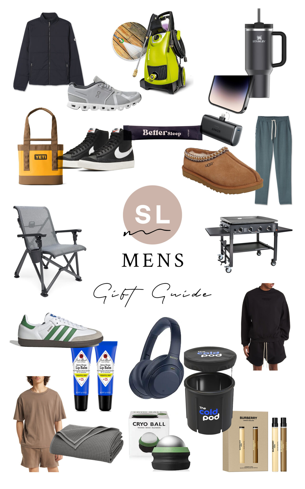collage of Men's Gift Guide