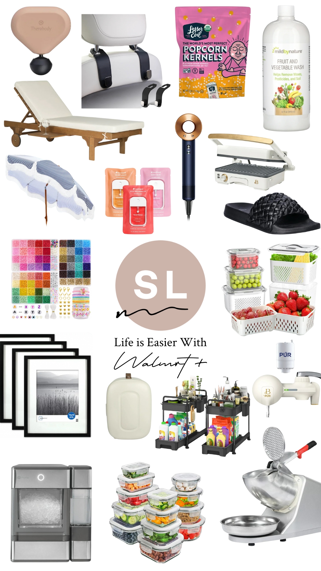 collage of Life is Easier with Walmart +