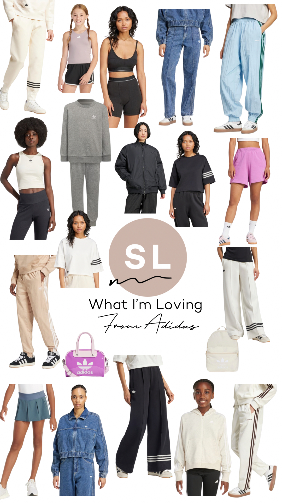 collage of What I’m Loving From adidas by Salty Lashes Blogger Lisa Allen