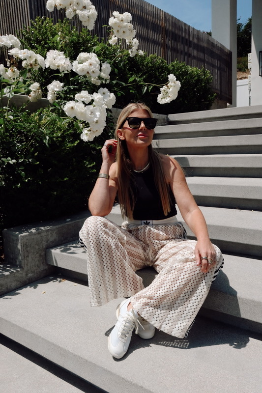 adidas Summer Looks for the Whole Family - woman wearing adidas outfit form head to toe adidas Summer Looks for the Whole Family - woman wearing adidas outfit form head to toe